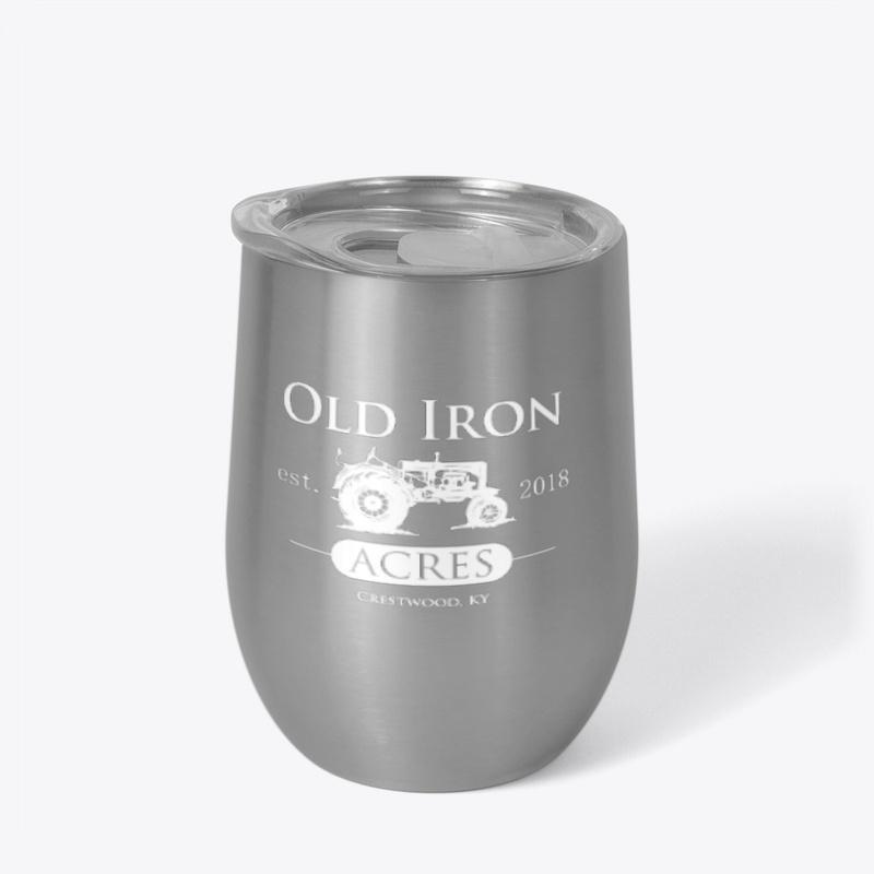 Old Iron Acres, Wine Tumbler