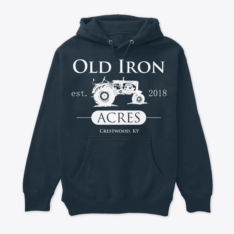 Old Iron Acres, Premium Pullover Hoodie 